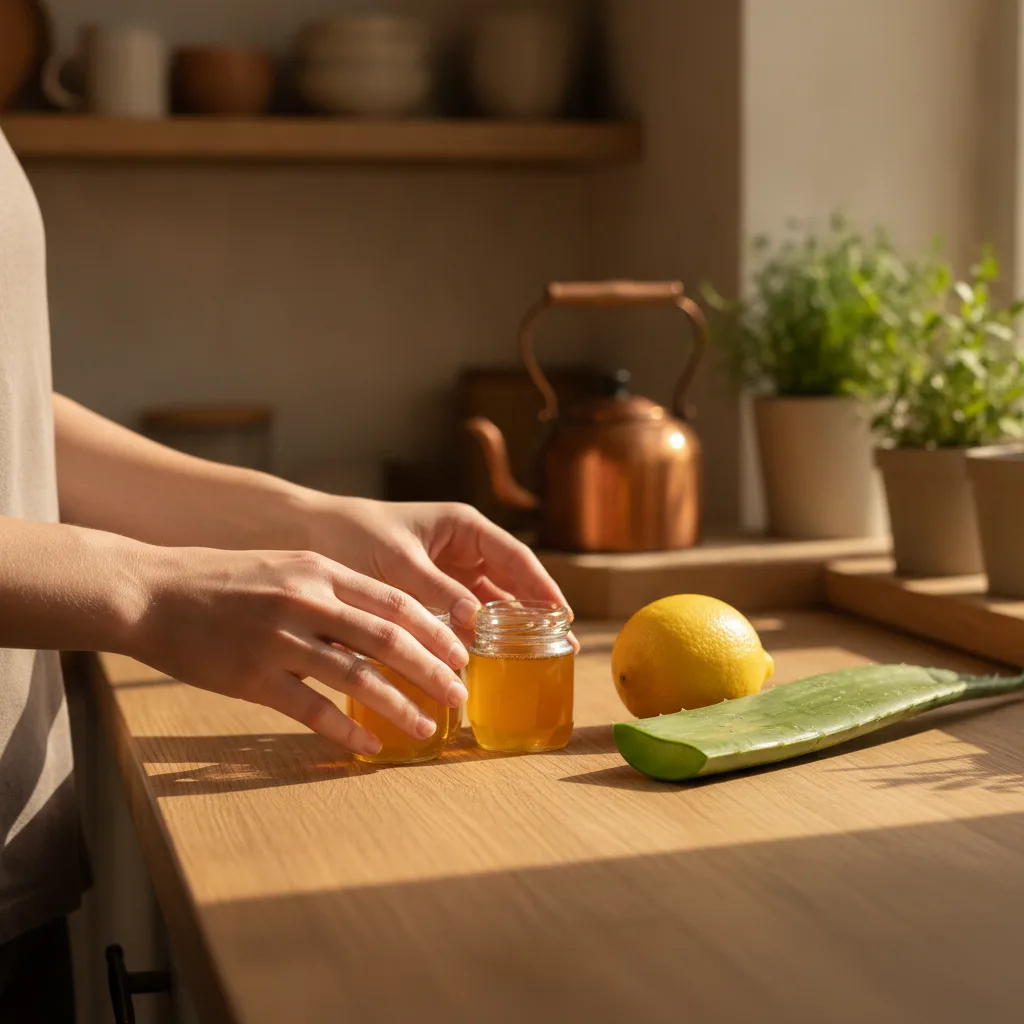 Gathering pantry ingredients